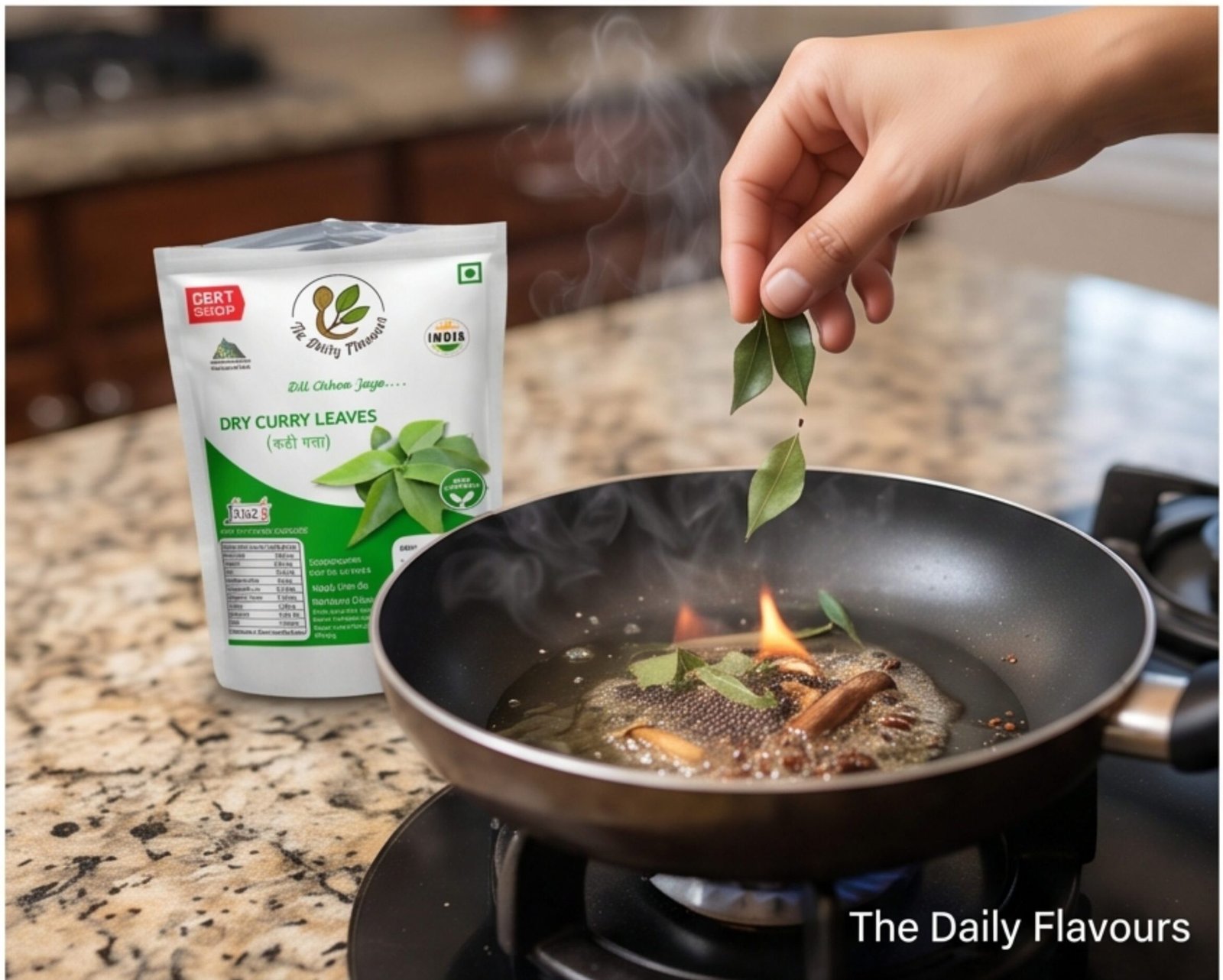 The Daily Flavours Dry Curry Leaves