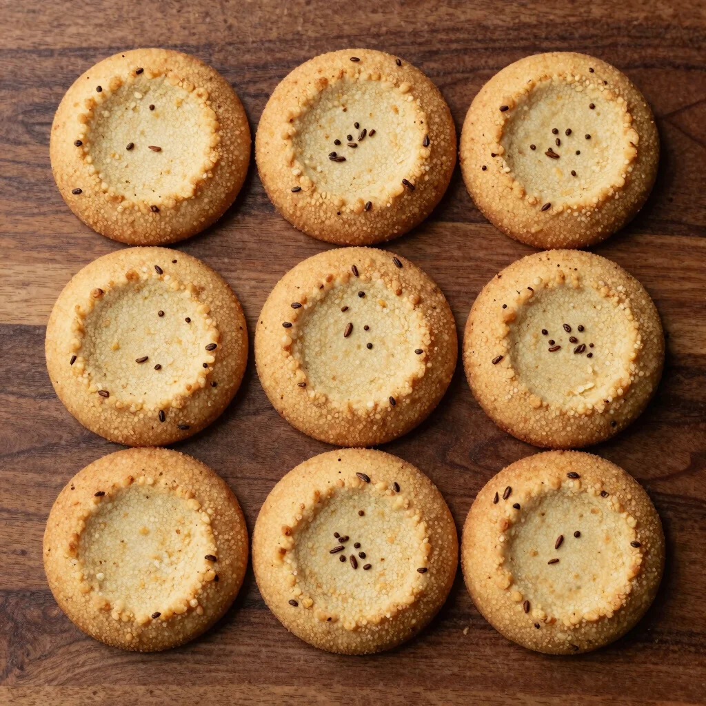 Roasted Jeera Butter Biscuits