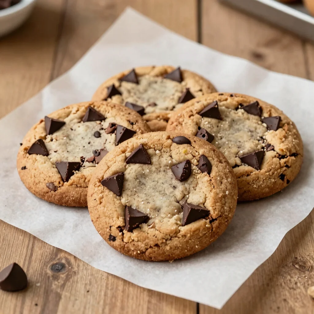 Dark Choco Chip Mountain Biscuits